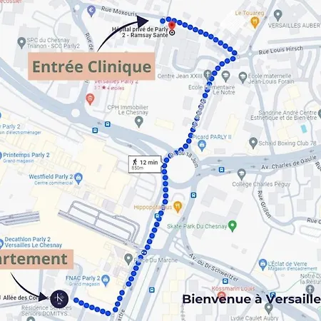Artemis By Kleidos -10 Min Des Jardins Du Chateau De Versailles Avec Parking *