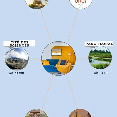 Apartment Artemis By Kleidos -10 Min Des Jardins Du Chateau De Versailles Avec Parking *